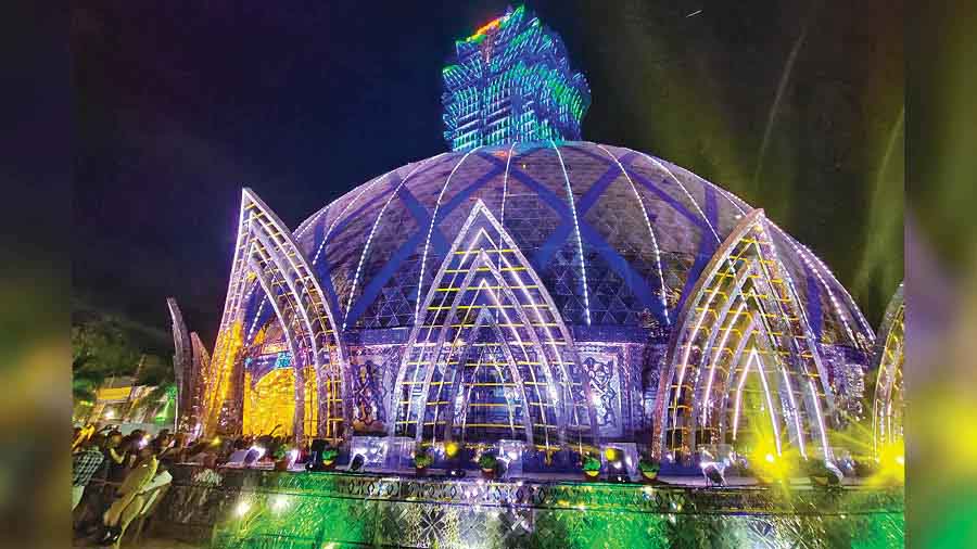 The pandal that leaves you transfixed