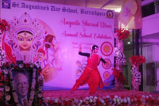 The Pre-Durga Puja celebration was a testament to the remarkable energy and creativity of the students and the school
