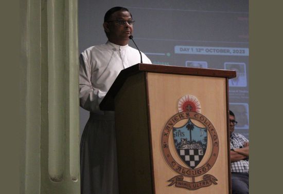 Father Principal, Rev Dr. Dominic Savio, SJ's Speech