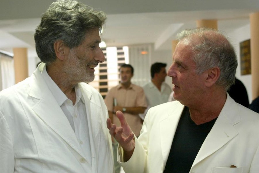 Daniel Barenboim (right) conceived of the idea of the music academy with his friend and collaborator, intellectual Edward Said (left), who died in 2003