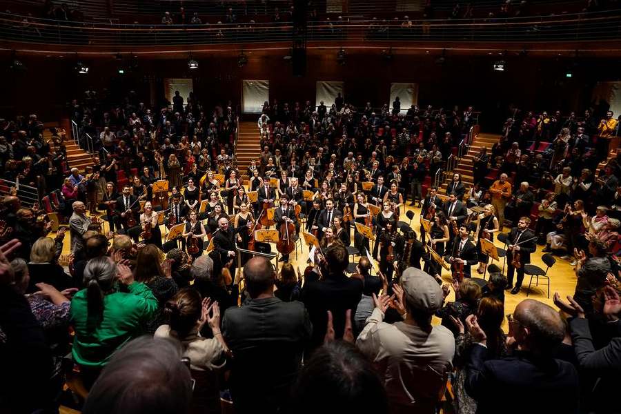 The concert on October 23 was greeted with a standing ovation