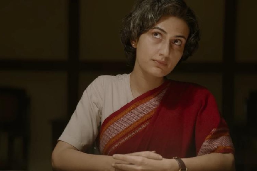 As Indira Gandhi in 'Sam Bahadur', releasing in December