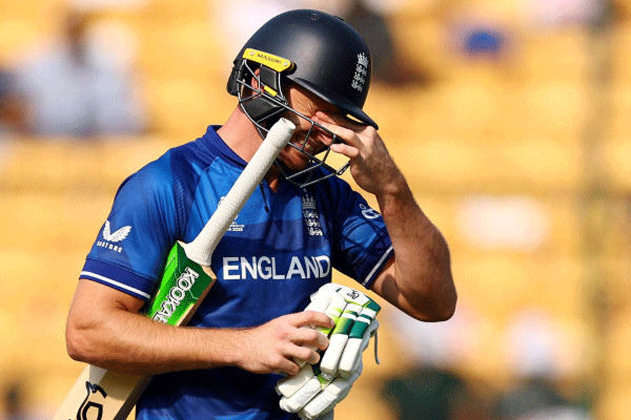 England's World Cup title defence all but over after crushing defeat to Sri Lanka