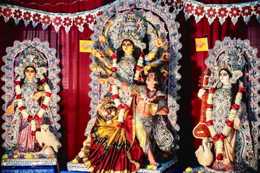 Durga puja at Jacksonville in Florida. This year the puja is next weekend
