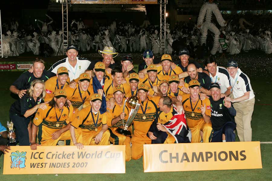 Australia win the final twice over (2007): The final of the World Cup in the Caribbean, between Australia and Sri Lanka, was played at the Kensington Oval in Bridgetown, which did not have the provision of floodlights. The assumption was that there would be no need for artificial lightning in a day game. But with inclement weather delaying the start of the match, the final few overs of the Sri Lankan innings had to be bowled in pitch darkness, with Australia only allowed to bowl their spinners. This after Australia had prematurely celebrated becoming world champions only to realise that the required quota of overs had not been completed. Then again, with Sri Lanka nowhere close to chasing Australia’s score of 281, the Aussies soon got to rejoice a second time on winning their third consecutive world title