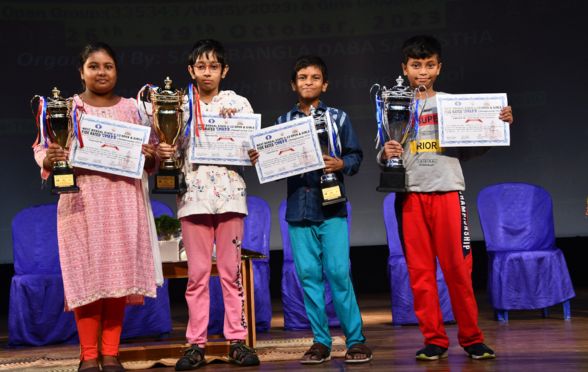 The tournament celebrated the achievements of the young chess players