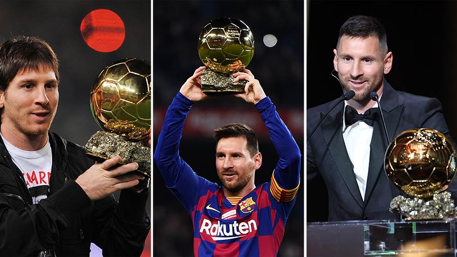 Messi at the top, Lewandowski almost on the podium: the Ballon d