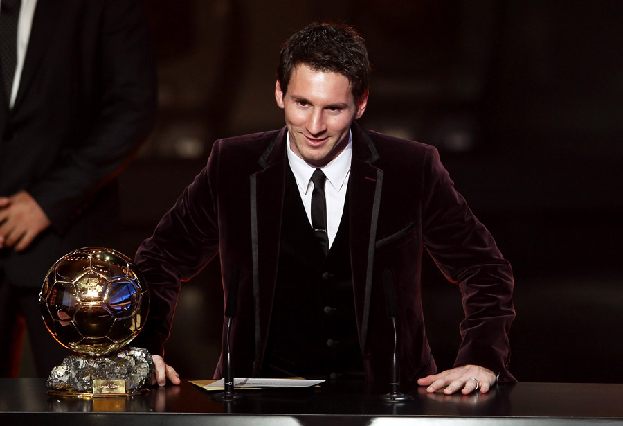 Sealing a hat-trick in style (2011): Messi became the first man since Michel Platini (1983-85) to claim three consecutive Ballons d’Or after bagging a double of La Liga and the UEFA Champions League (UCL) with Barcelona. As the jewel in the crown of arguably the greatest club team of all time, Messi was unstoppable, scoring 57 goals and providing 29 assists, including a piledriver of a strike in the UCL final against Manchester United at Wembley. Even though Messi met more disappointment with Argentina at the Copa America on home soil, his Barcelona heroics were enough to give him almost 48 per cent of the votes, well ahead of Ronaldo and Xavi Hernandez