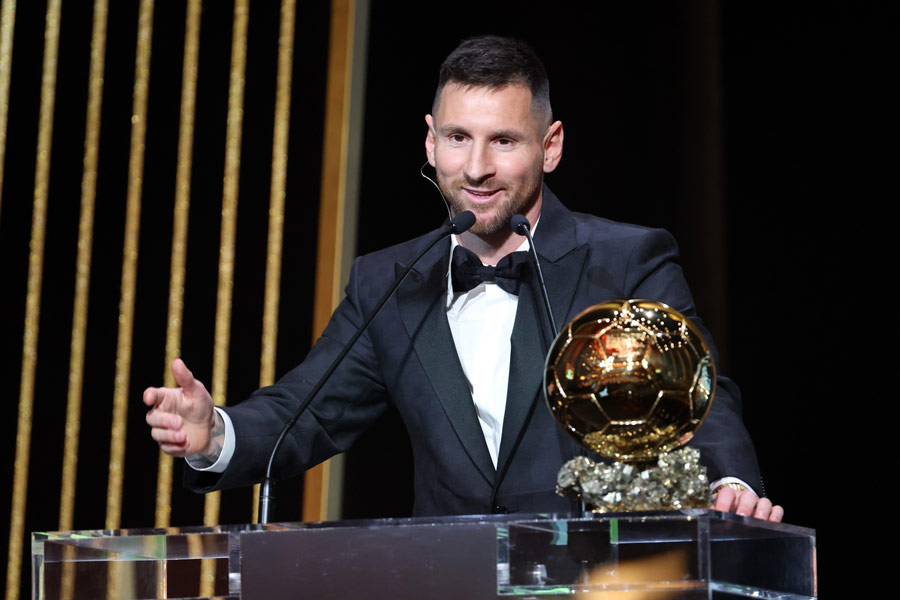 The World Cup and the inevitable eighth (2022): While the voting period for the Ballon d’Or was officially till the end of July 2023, the race for the gong was as good as over on December 18 last year, the day Messi led Argentina to World Cup glory in Qatar after 36 years. As the best player and second-highest goalscorer in the tournament, Messi seemed possessed, if not destined, to secure the only major honour that had eluded him. While his club form with Paris Saint-Germain was indifferent and his rollicking start with Inter Miami only counted partially, Messi’s 38 goals and 25 assists fetched him more votes than Haaland and Kylian Mbappe 