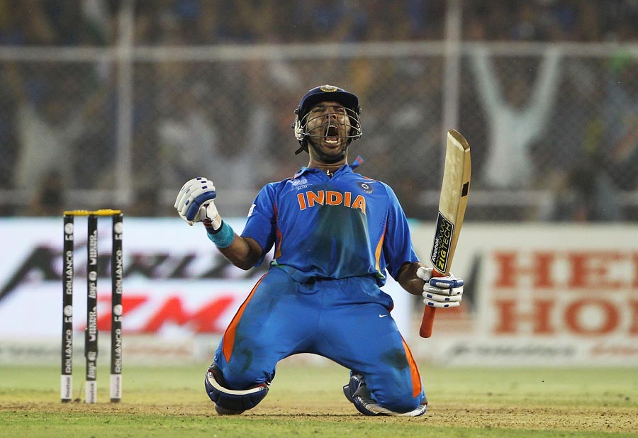 Yuvraj Singh (India): The architect of arguably the greatest individual campaign in World Cup history, there would have been no World Cup glory for India in 2011 had there been no Yuvraj. Already established as one of the game’s leading all-rounders by then, Yuvraj redeemed himself from a lack-lustre showing in the Caribbean in 2007 by turning on the style on home soil four years later. The bulk of his 738 runs and 20 wickets at World Cups came in 2011, where his batting average touched 90! Having become the first player to grab a five-wicket haul and a 50 in the same World Cup match, not even the early symptoms of cancer could hold Yuvraj back from becoming the Player of the Tournament in 2011, as India reclaimed the World Cup after 28 years 