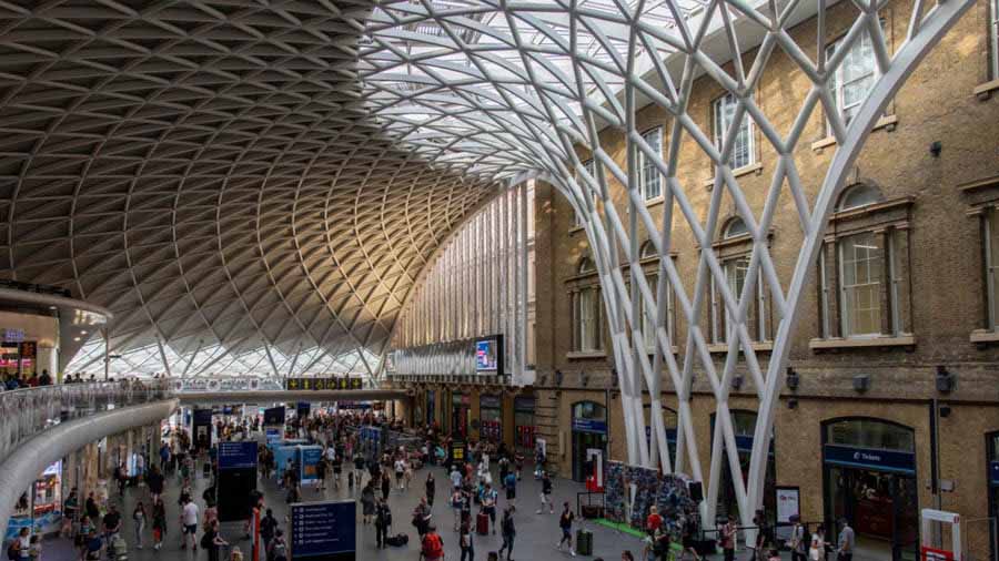 London’s King’s Cross Station today 