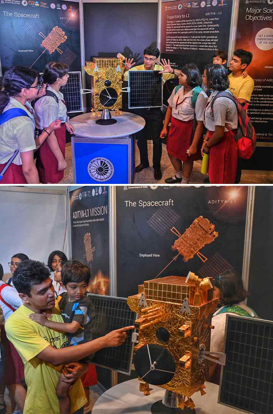 In the run-up to the launch, school students in Kolkata were taken through an enriching session at Birla Industrial and Technological Museum on Saturday