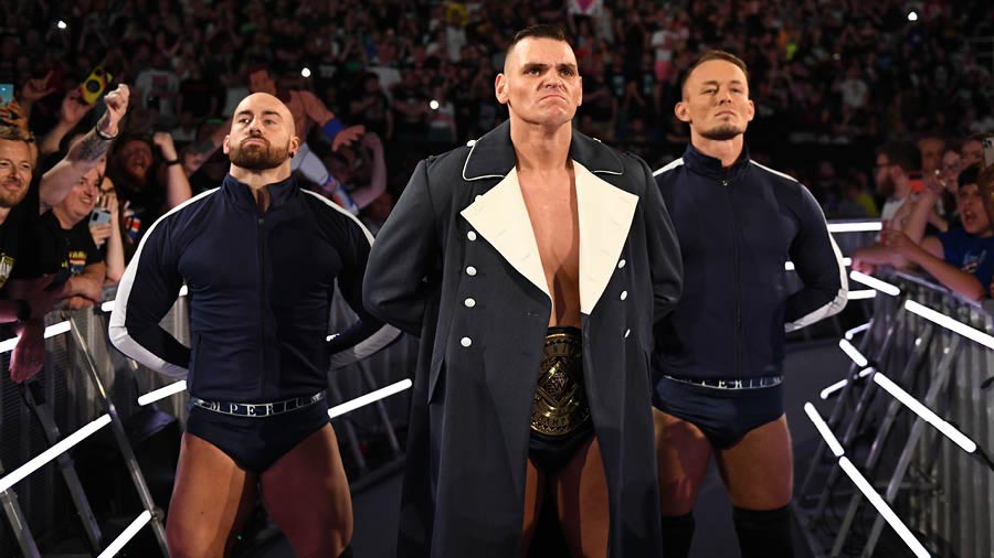 (L-R): Vinci, Gunther and Kaiser together make up Imperium, one of the most formidable stables in WWE