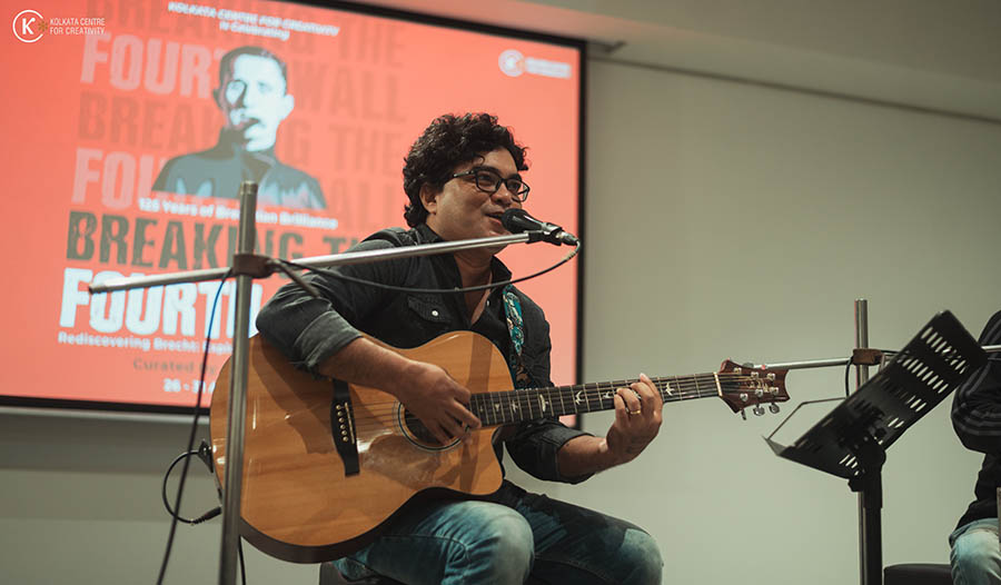 The inauguration on August 26 was followed by a performance called ইস্তেহার-इश्तिहार-اشتہار : Songs from Brecht by Subhadeep Guha