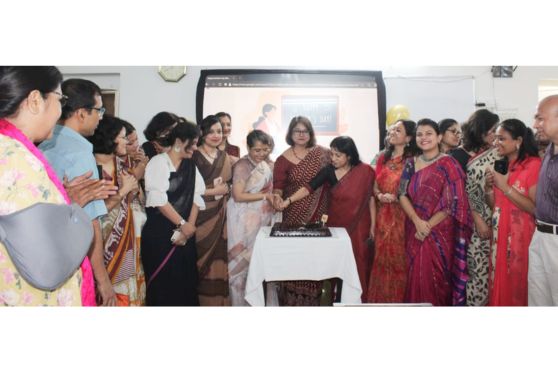  The programme ended on a sweet note with a cake cutting ceremony.