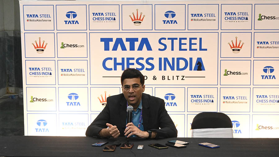 Kolkata, India. 06th Sep, 2023. Indian chess grandmasters