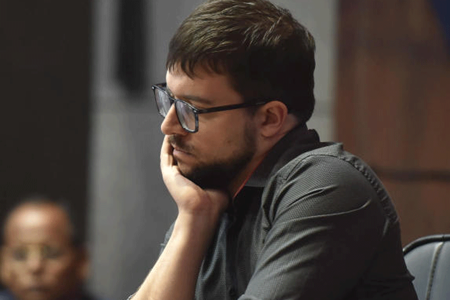 D Gukesh slips, Maxime Vachier-Lagrave takes sole lead in Tata