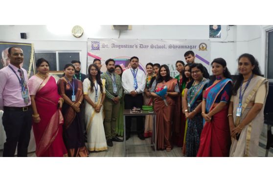 The Teachers’ Day celebration at St. Augustine’s Day School, Shyamnagar was a grand success, filled with gratitude and appreciation for the dedicated educators who shape the future of our students. The event was organized by the students’ council of the school and witnessed the presence of esteemed guests, including Mrs. Janet Gasper Chowdhury, President of St. Augustine Education Society, Mrs. Marie Gaspar, Governing Body member, and Mr. Pritpal Singh, Administrator of St. Augustine Education Society.  The celebration commenced with a prayer service led by the students’ council. The prayer service aimed to express gratitude towards the teachers for their selfless dedication and guidance. The students’ council beautifully conducted the service, incorporating hymns and prayers that reflected the importance of teachers in our lives.
