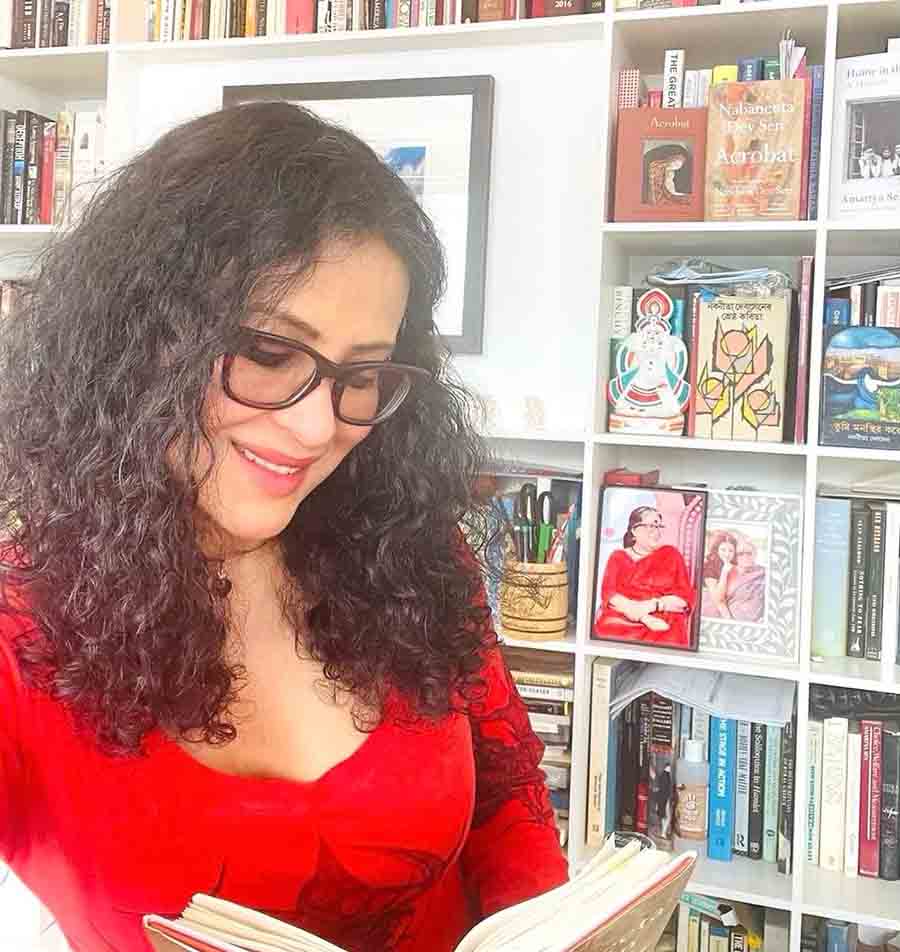 Writer, child-rights activist and actor Nandana Dev Sen uploaded this photograph on Thursday with the caption: Embrace the magic of storytelling on National Read a Book Day! 📖✨ Dive into new worlds, expand your horizons, and let your imagination soar. What's on your reading list today? #NationalReadABookDay #bookworm