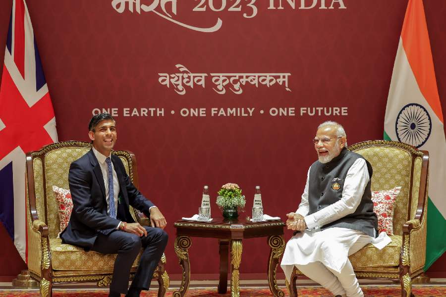 Modi met his British counterpart Rishi Sunak on the sidelines of the G20 Summit and discussed ways to deepen trade linkages and boost investment. India and the UK will keep working for a prosperous and sustainable planet, Modi said after the meet.