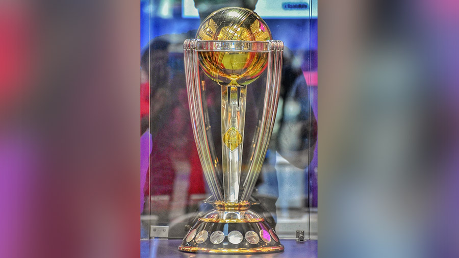 kolkata photography | ICC Men’s Cricket World Cup Trophy on display ...