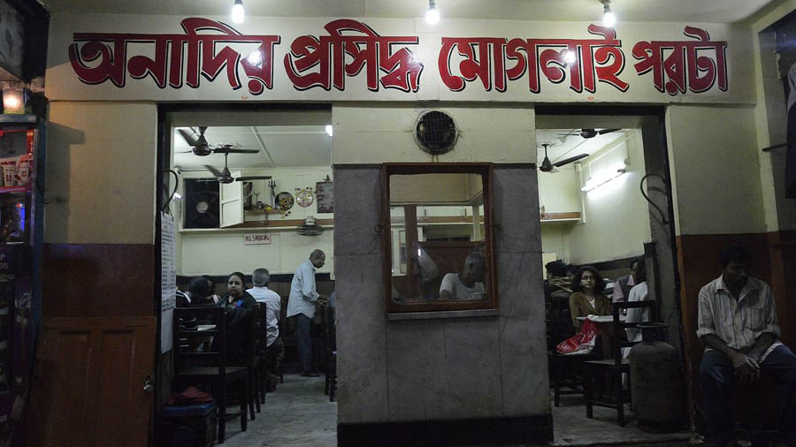 ‘Instead of going to eat a Korean corn dog, why not consider Anadi cabin for Mughlai Paratha? We should be proud of these places that have survived almost two centuries,’ says Anindya 