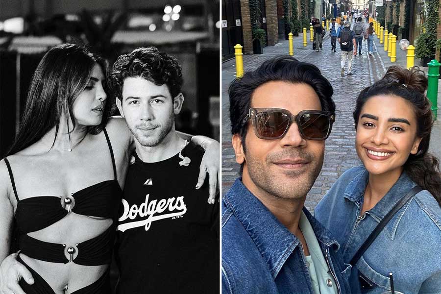 Priyanka Chopra Jonas at The Jonas Brothers concert, Rajkummar Rao's selfie with wife Patralekha: Top Instagram moments