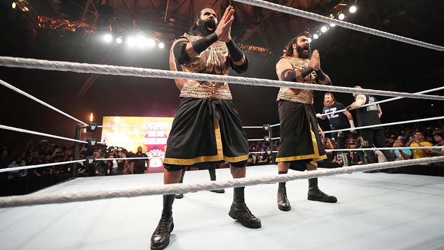 Indus Sher have continued the Indian tradition in WWE begun by the Great Khali
