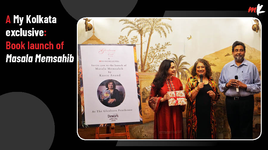 Launch of Karen Anand’s ‘Masala Memsahib’ over cocktails and recipes at Glenburn Penthouse