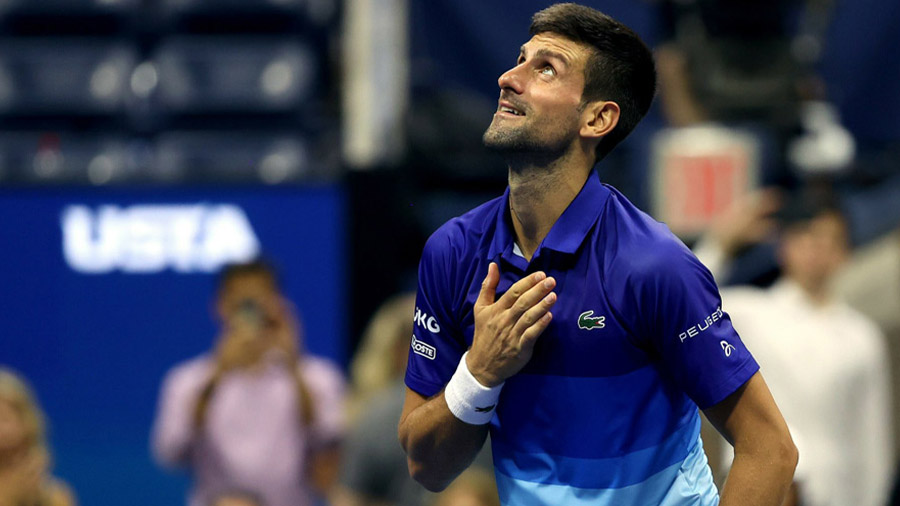 ‘I think I can finally say what I feel about vaccines and equal pay,’ muses Novak Djokovic after winning the US Open 