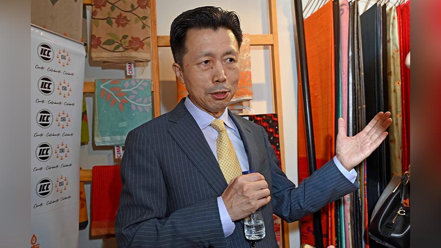 Zha Liyou, consul-general of China in Kolkata, talks about the need for China and India to collaborate and highlight each other’s crafts traditions