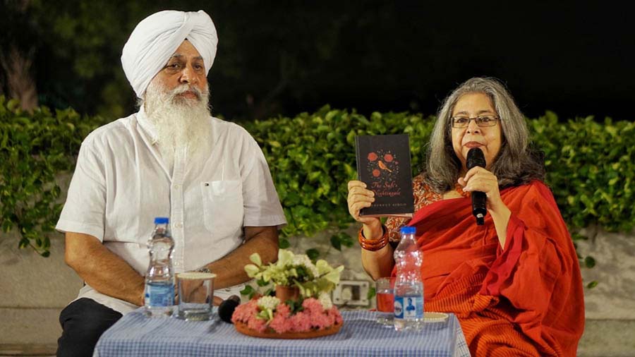 Singh was in conversation with editor, writer and translator Anjum Katyal