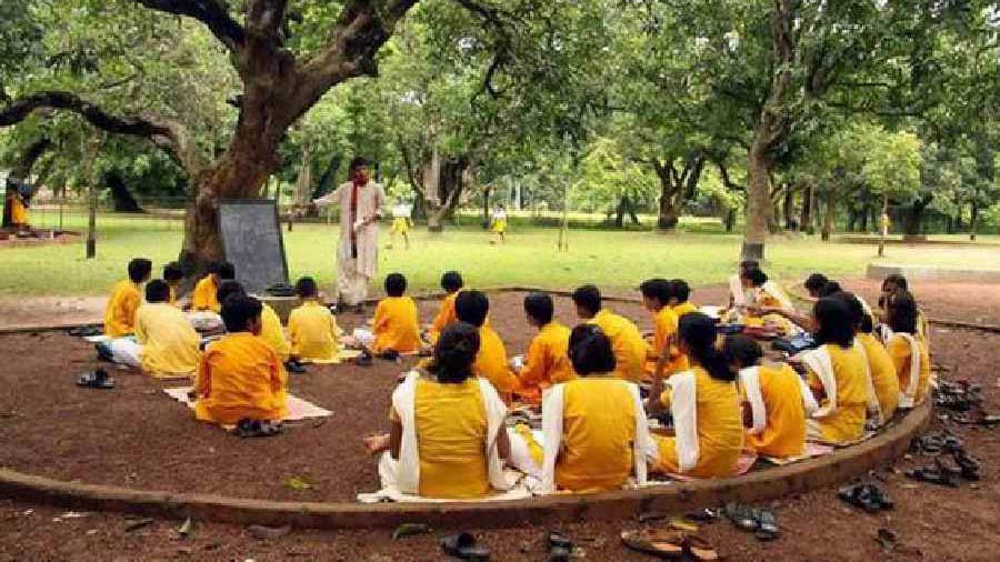  “Trees and Tagore are responsible for Santiniketan’s selection,” observes UNESCO