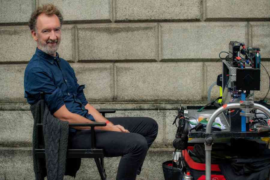 Director John Carney behind-the-scenes of Flora and Son