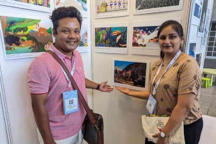 Ritwick Roy and Riddhi Trivedi
