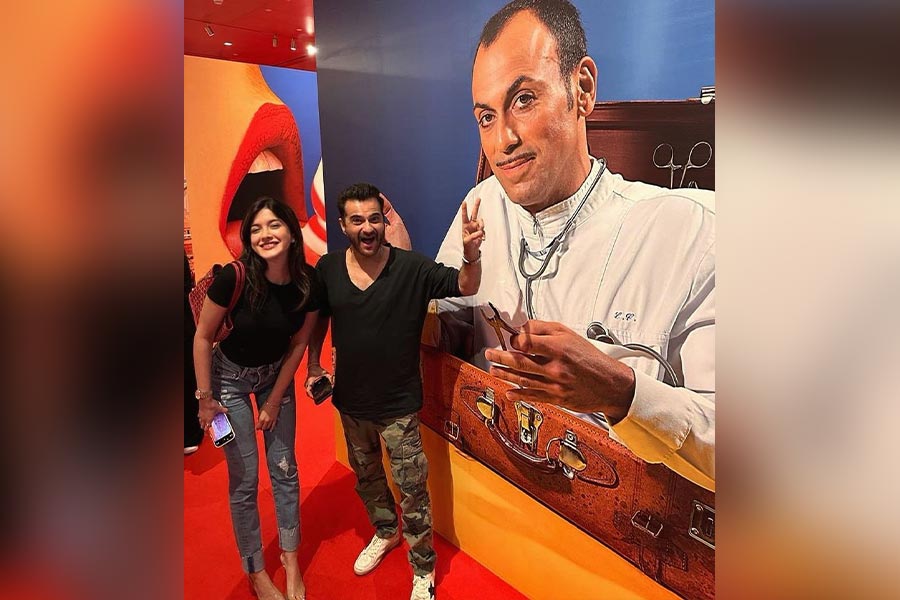 Shanaya’s father, Sanjay Kapoor, also joined the trio on their day out. “Fun evening @nmacc.india , #spectacularplace,” the 57-year-old actor wrote in the caption.