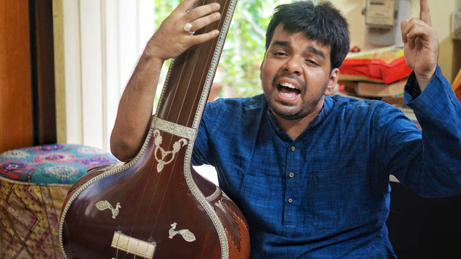 Arjun begins his day with ‘riyaz’ at the crack of dawn, and ends it with ‘sadhana’