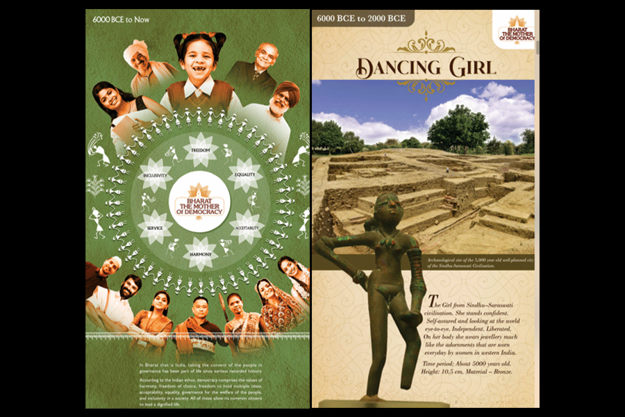 Bharat Mother of Demoracy booklet