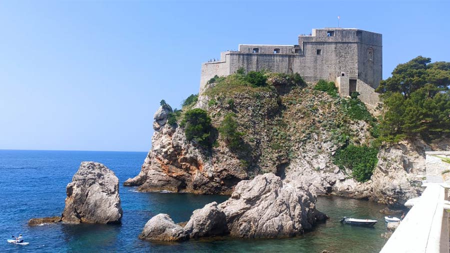 In pictures: Kolkata boy gets touristy in Croatia fort made famous by Game of Thrones