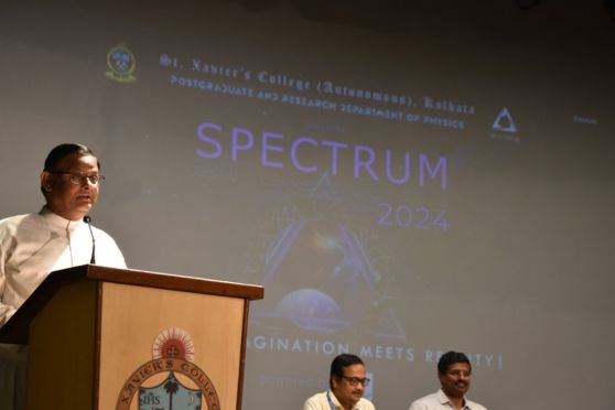 The Postgraduate and Research Department of Physics of St Xavier’s College (Autonomous), Kolkata, hosted Spectrum 2024.