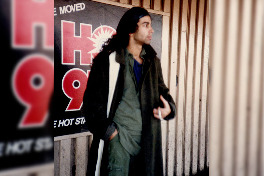 Janam Mukherjee in New York City in 1987