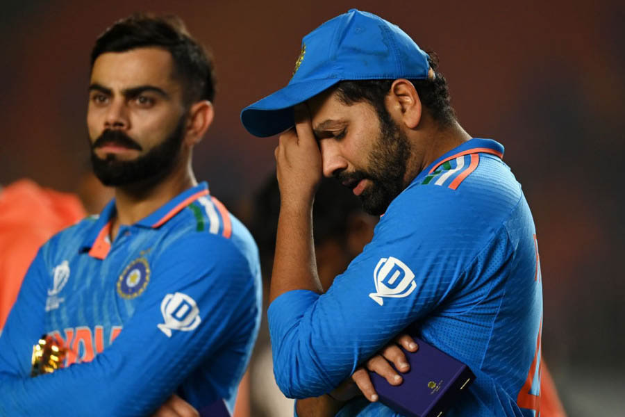 “They’ve lost it because they have been unable to get their history out of their head” — a statement that might perhaps have been true for Team India during the World Cup finals in 2023?