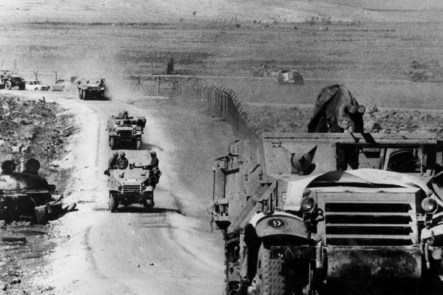 The October War in 1973, a surprise Arab attack on Israel, was one of several major conflicts between Israel and its neighbors.