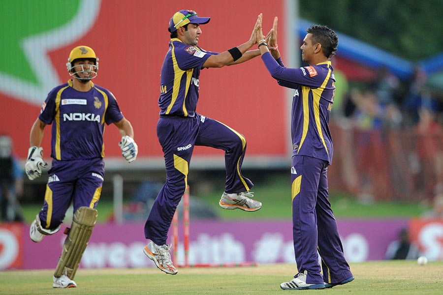KKR have stuck to purple and gold since 2010