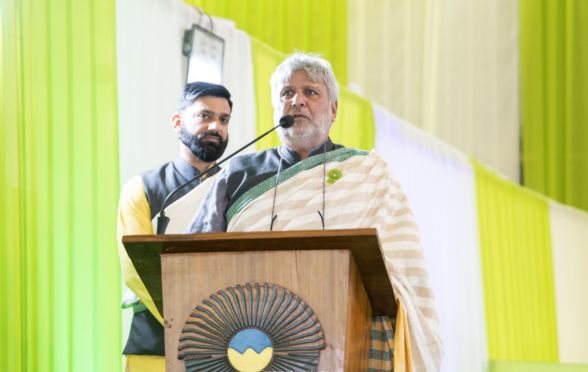 While delivering the welcome address, the Chairman of the Board of Governors, Shishir Kumar Bajoria, congratulated the students on their achievements and emphasized the importance of skill development in shaping India's future
