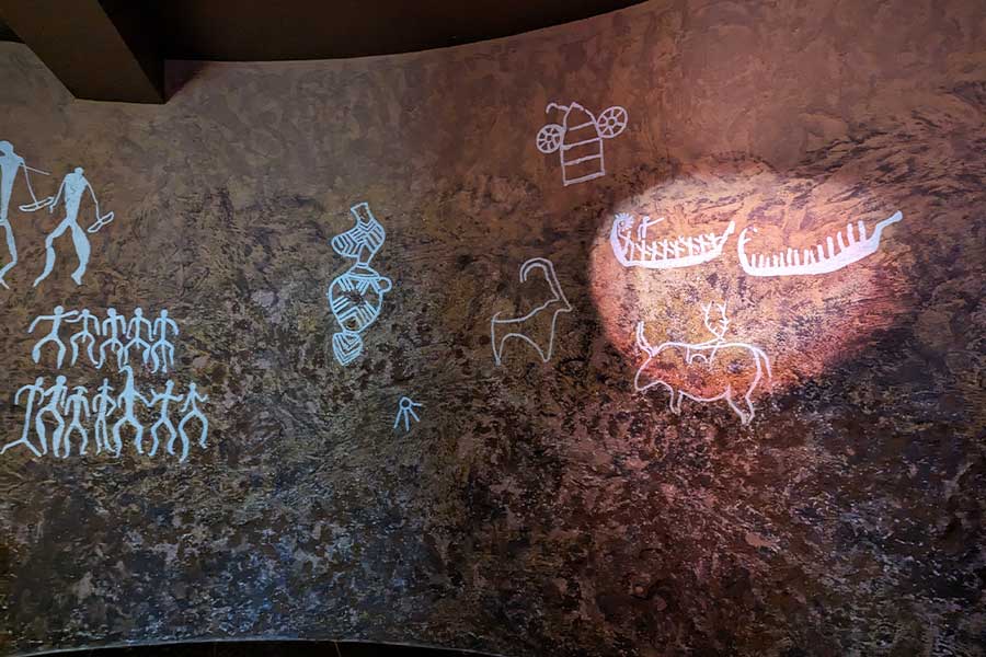 The museum at Gobustan National Park has specimens of petroglyphs