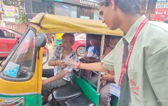 The drive was conducted in the vicinity of the Gemstone Building, Pratapgarh, at NSC Bose Road, Kolkata