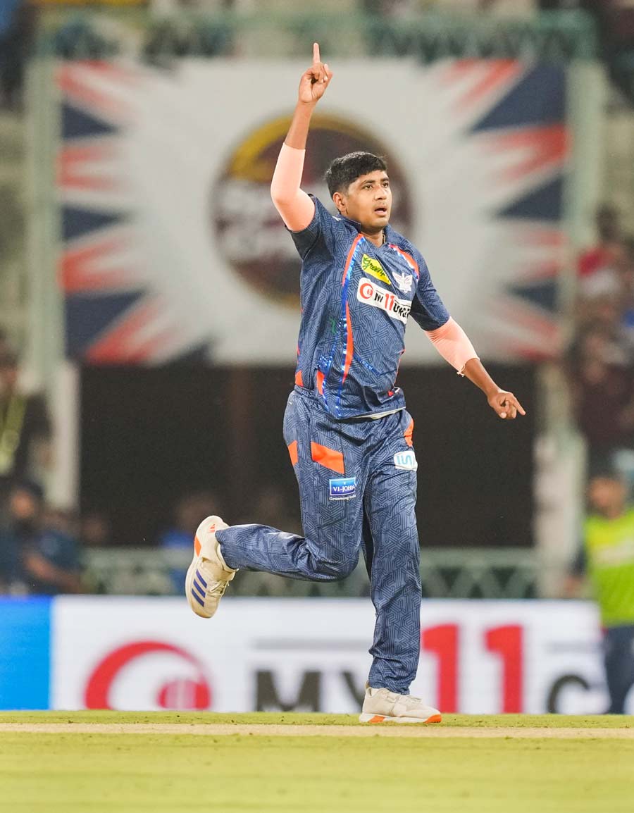 Yash Thakur (LSG): Someone needs to investigate what the the LSG support staff are doing because they seem to be unearthing fast bowling gems like candies. With Mayank Yadav getting injured against GT, Yash Thakur came up trumps, registering the first five-wicket haul of this year’s IPL. Having got Gill early, Thakur followed it up with four more wickets at the death, bundling GT out for 130 and conceding 30 runs in his four overs