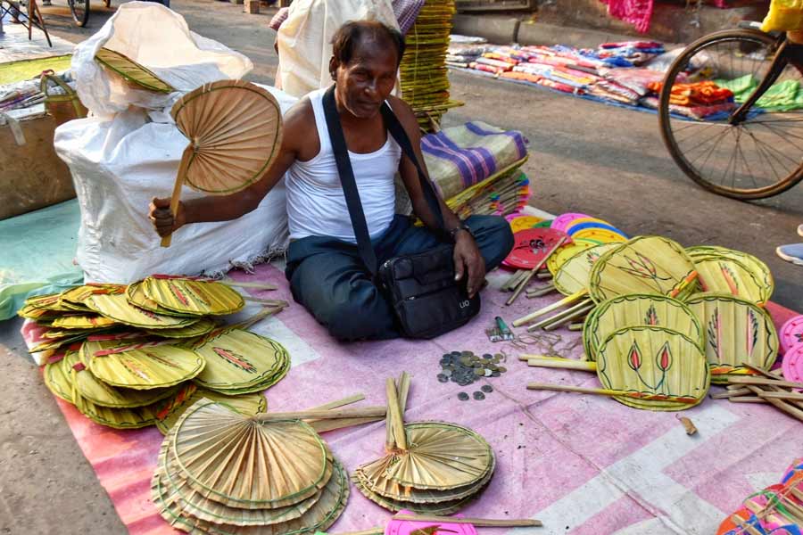 Several artisans gather at this fair to sell handicrafts ranging from home decor to toys 