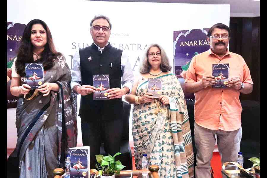 Saira Shah Halim, Sumant Batra, Anjum Katyal and Ashoke Viswanathan at the launch at The Astor